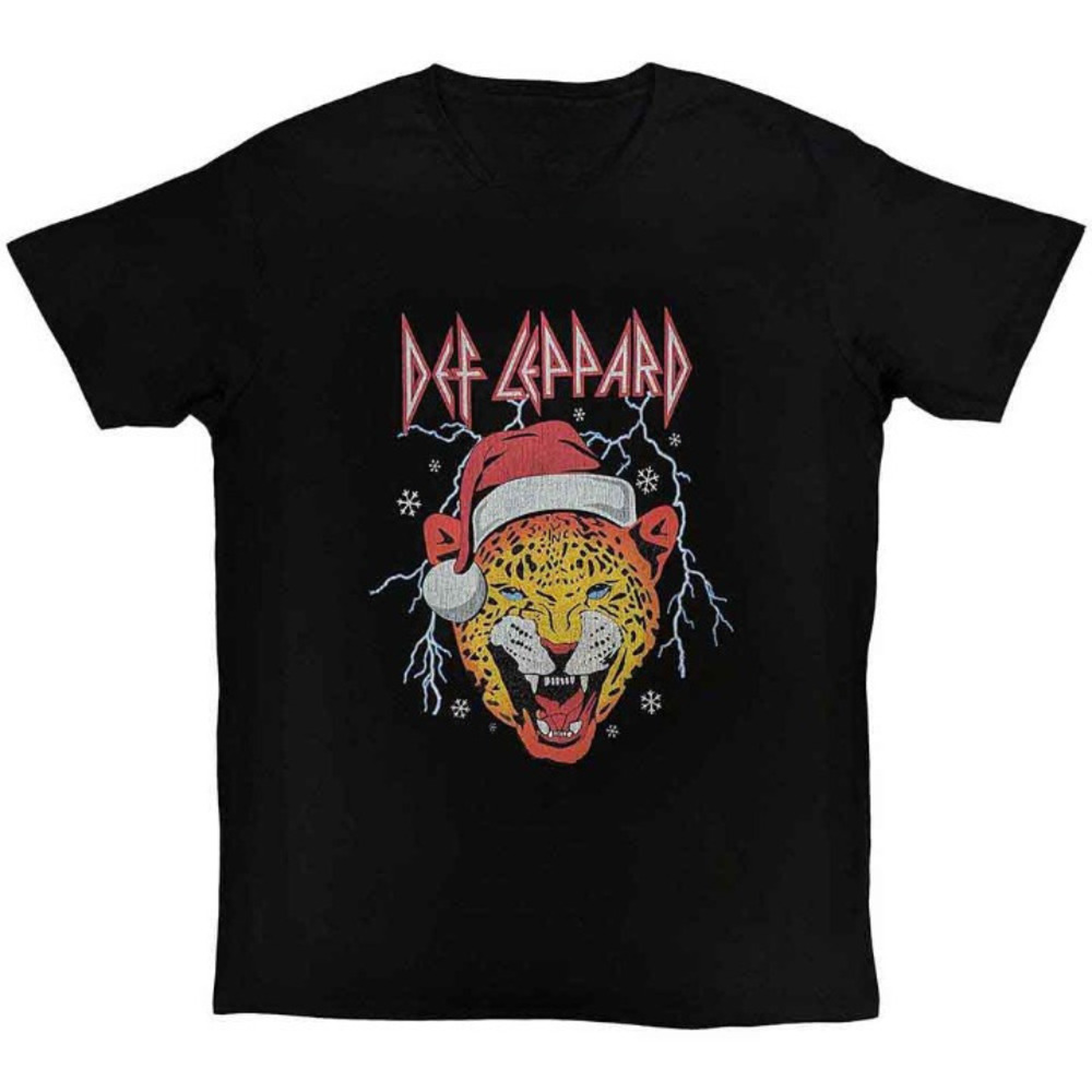 Holiday Leppard T-shirt Def Leppard Shirt